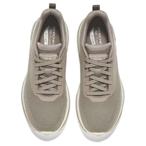 Skechers MEN’S GO WALK Wear resistant And Lightweight Low top Casual Shoes Men’s Taupe