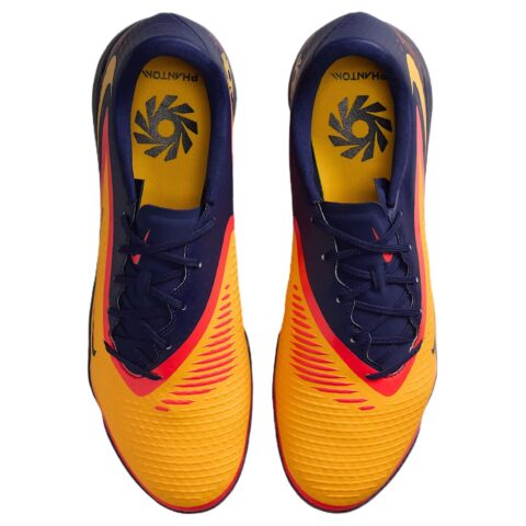 Nike Phantom 6 Soccer Shoes Unisex Orange Blue