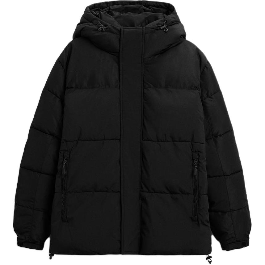 ZARA Puffer Jackets Men’s Hooded Moderate Puffer Jacket