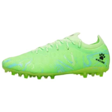 KELME MG Multi Ground Artificial Turf Slip Resistant Abrasion Resistant Soccer Shoes Men’s Green