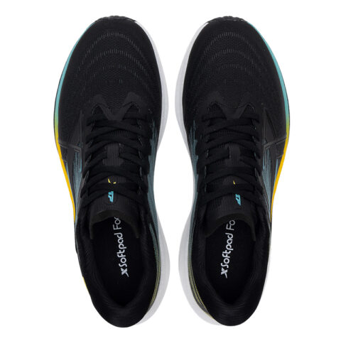 XTEP 5 Speed 3 Slip Resistant Abrasion Resistant Low top Casual Running Shoes Men’s Black
