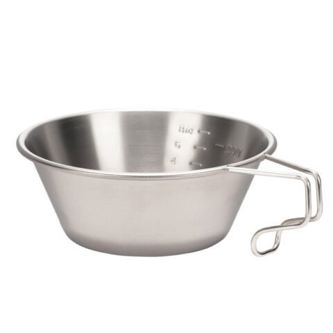 Snow Peak Tableware Snow Peak Snow Khaki Bowl 1 2 Persons Titanium Steel 310ml