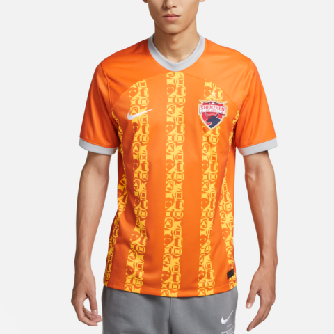 Nike Soccer Jerseys Men’s Alpha Orange Moderate Straight Fit
