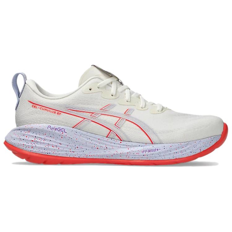 ASICS Gel Cumulus 27 Long Distance Running Sprint Running Shoes Men’s White