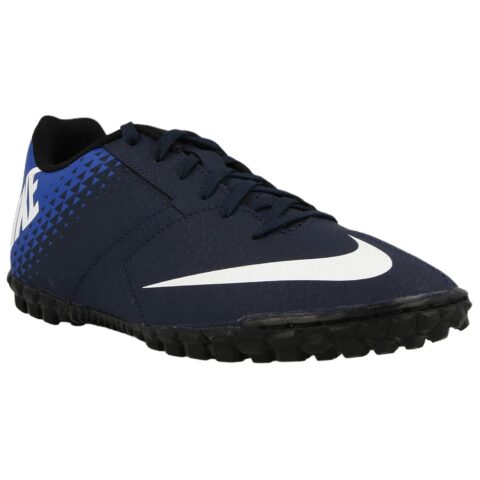 Nike Bombax Tf Slip Resistant Abrasion Resistant Soccer Shoes Men’s Blue