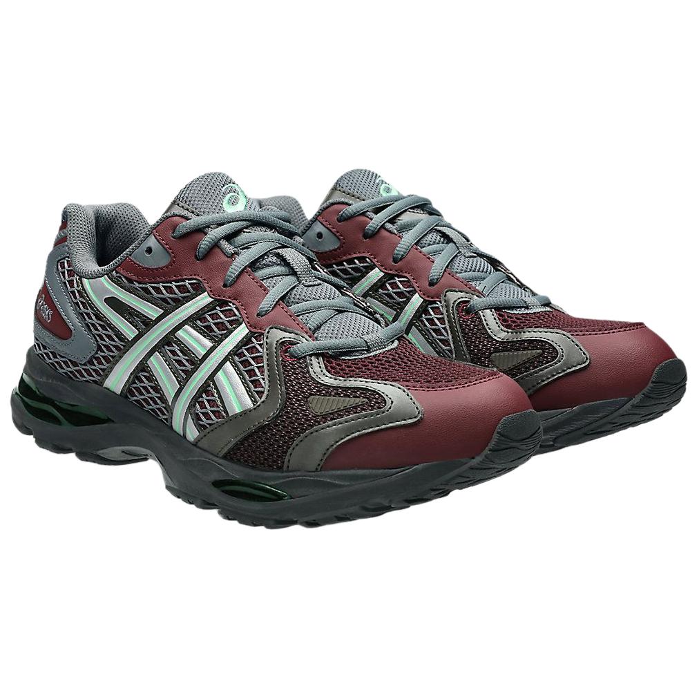 Asics GEL K1011 Cushioning Casual Running Shoes Men’s Gray Red