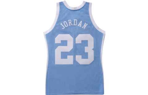 Mitchell Ness Basketball Jerseys Unisex Light Blue Moderate Camisole
