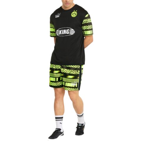 PUMA Soccer Bottoms Men’s Black Moderate Straight Fit Pants