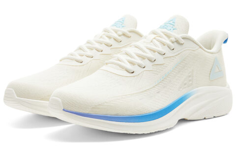 PEAK Low top Running Shoes Men’s Milk White Blue