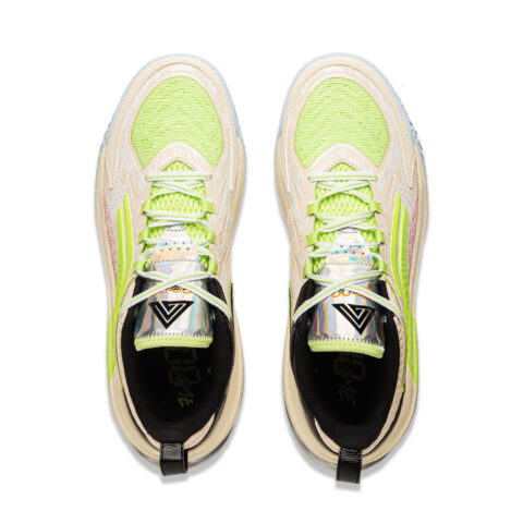 Li Ning Air Strike 11 Low top Performance Basketball Shoes Men’s Rock White Gray