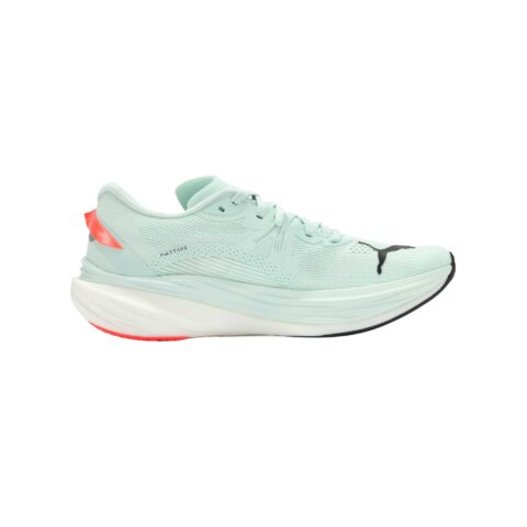 PUMA Deviate NITRO 3 Low top Running Shoes Men’s Ice Blue Bright Red