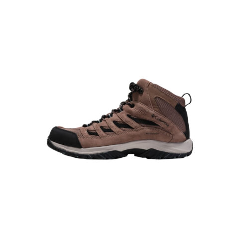 Columbia Crestwood Cushioning Abrasion Resistant Waterproof Support Mid top Mountaineering Hiking Shoes Men’s