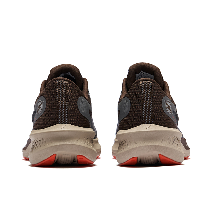 Erke Lightning 3.0 Cushioning Rebound Low top Running Shoes Men’s Gray Brown
