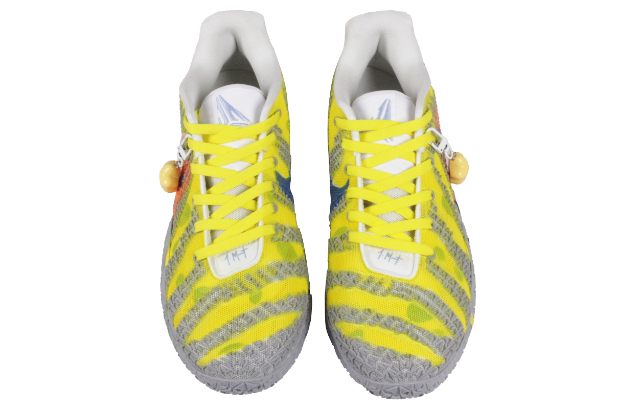 Nike Ja Morant 3 Yellow Bubbles Party Low top Basketball Shoes Unisex Yellow