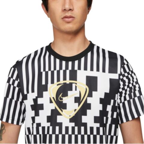 Nike Dri Fit Soccer Jerseys Men’s Black White Moderate Straight Fit
