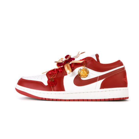 Jordan Air Jordan 1 Vintage Basketball Shoes Men’s Low Top White/Red