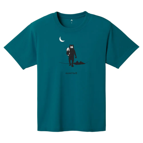 MONTBELL Quick Dry T Shirts Unisex
