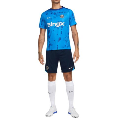Nike Chelsea Fc Academy Pro Men’s Nike Dri FIT Soccer Short Sleeve Pre Match Top
