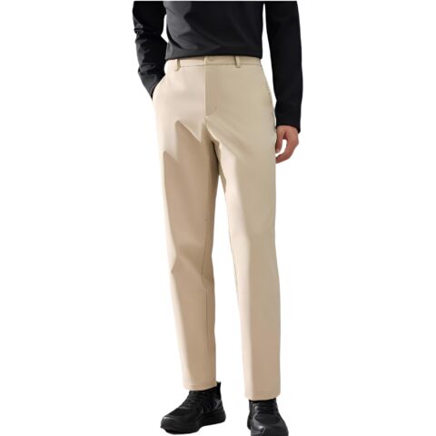 Anta Variety Training Collection Sports Pants Men’s Beige Khaki