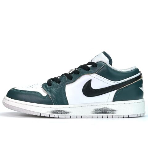 Jordan Air Jordan 1 Vintage Basketball Shoes Unisex Low Top White
