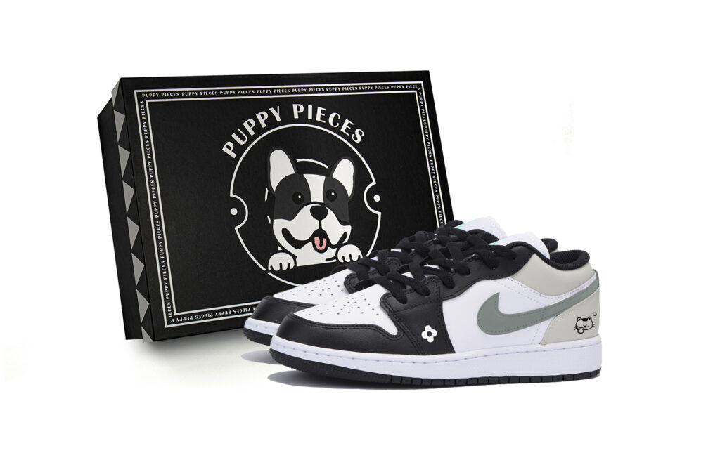Jordan Air Jordan 1 Low top Vintage Basketball Shoes Men’s Black White