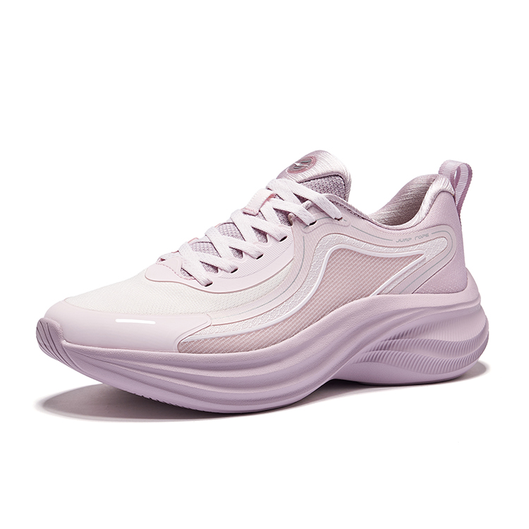 Erke Cushioning Height Increasing Low top Casual Running Shoes Women’s Fresh Pink Lotus