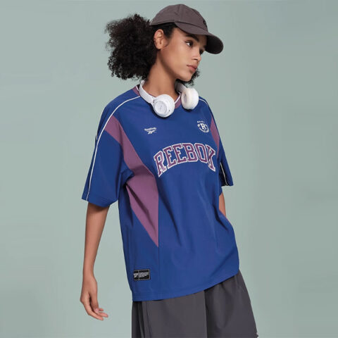 Reebok T Shirt Unisex Marine Blue