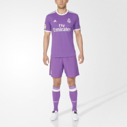 Adidas Real Madrid Soccer Jersey Men’s Purple