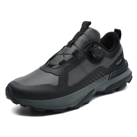 PEAK Taichi 7.0 Cushioning Slip Resistant Abrasion Resistant Low top Training Shoes Men’s Magnet Gray Black