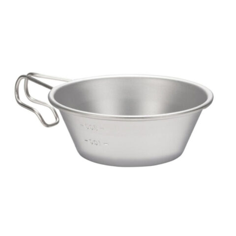 Snow Peak Tableware Snow Peak Snow Khaki Bowl 1 2 Persons Titanium Steel 310ml