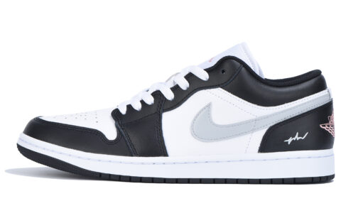 Jordan Air Jordan 1 Vintage Basketball Shoes Unisex Low Top Gray