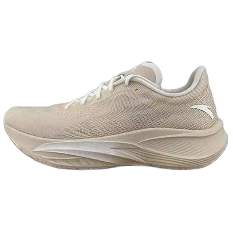 Anta C202 5 Abrasion Resistant, Breathable, Lightweight Low top Carbon Plate Casual Running Shoes Women's Brown