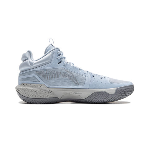 Li Ning Light Speed 2MID Cushioning Slip Resistant Abrasion Resistant Mid top Basketball Shoes Men’s Blue
