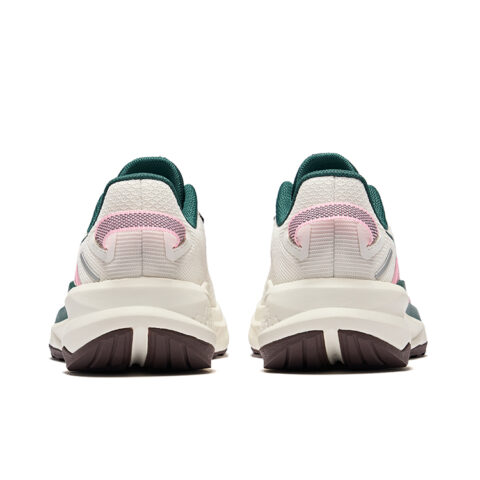 Erke Wild 2.0 Cushioning Rebound Low top Casual Running Shoes Women’s Microcrystal White Mountain Green