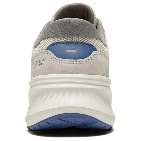 Skechers SPORT MENS Artificial Leather Abrasion Resistant Breathable Thermal Low top Running Shoes Men’s Black