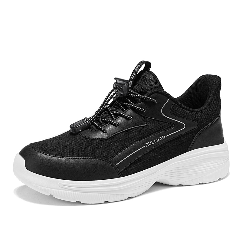 ZULIZ Synthetic Leather Cushioning Slip Resistant Abrasion Resistant Breathable Low top Casual Shoes Unisex