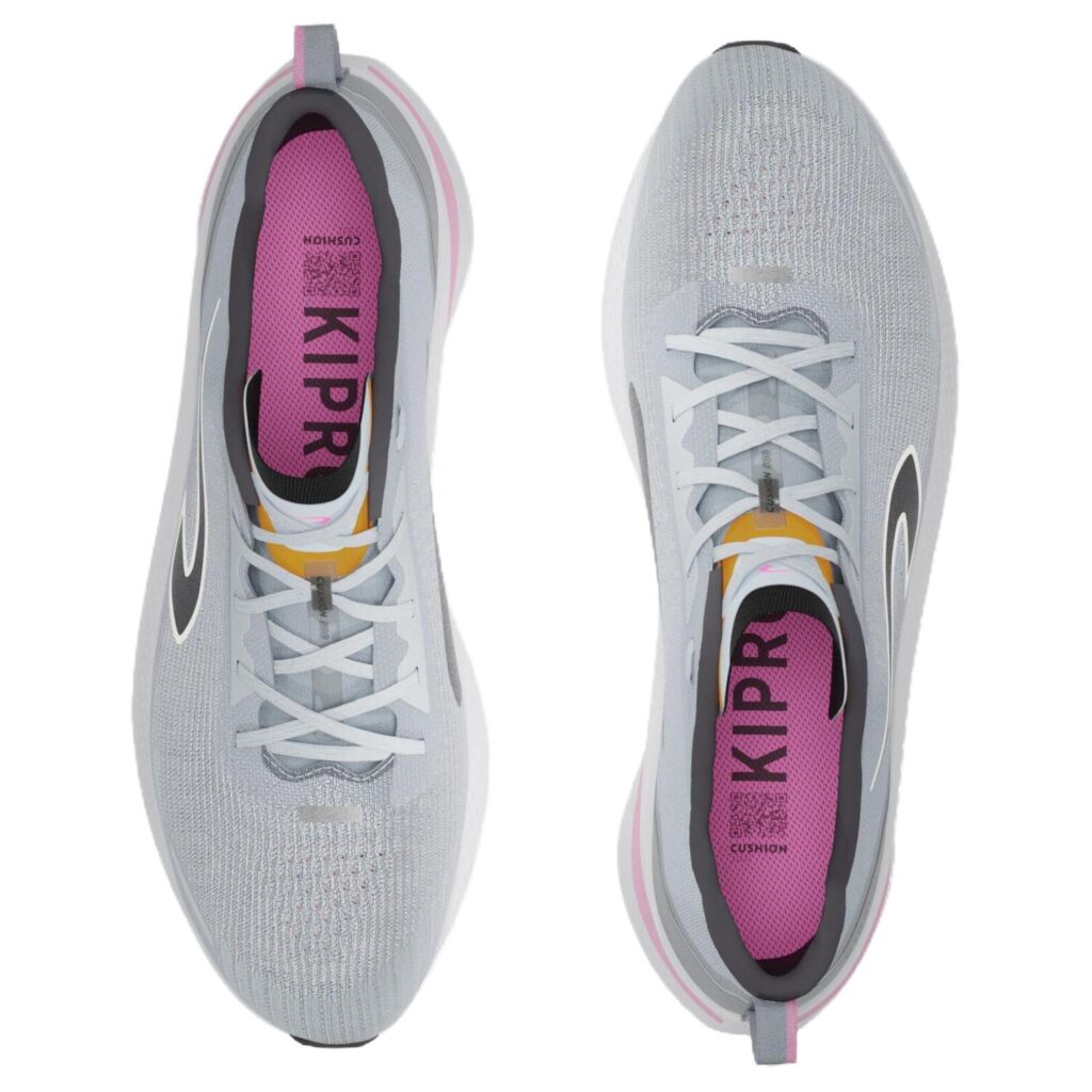 DECATHLON Cushioning Breathable Low top Running Shoes Women’s Gray Pink