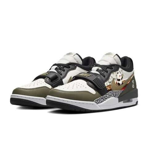 Jordan Legacy 312 Vintage Basketball Shoes Men’s Low Top Green/White