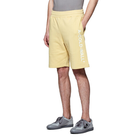A-COLD-WALL* logo-print track shorts
