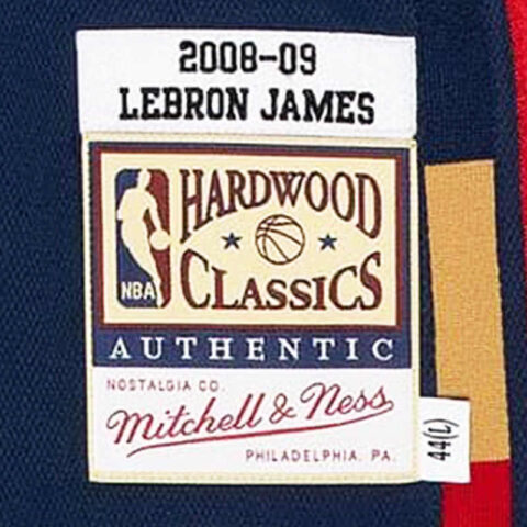 Mitchell Ness Basketball Jersey Unisex Navy Blue