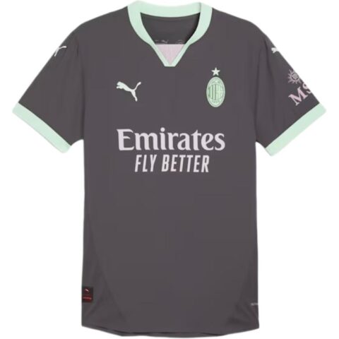 PUMA Camiseta De Fútbol Para Hombre Ac Milan 24/25 Authentic Third