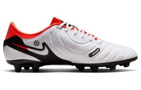 Nike Tiempo Legend 10 Pro Hg Low Top ‘White Bright Crimson’