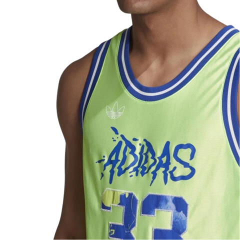 Adidas Originals FSTV TANKTOP Basketball Jersey Men’s Green