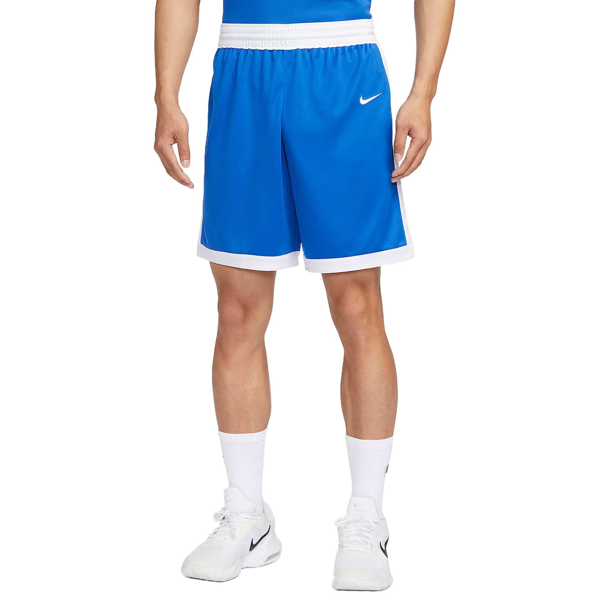 Nike Dri Fit Stock Crossover Sports Shorts Men’s Royal Blue