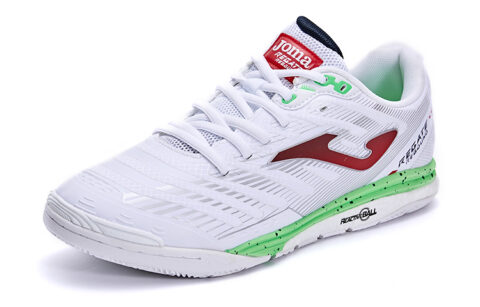 Joma IC/in Indoor Slip Resistant Abrasion Resistant Soccer Shoes Men’s White