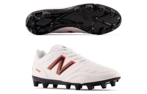 New Balance 442 Pro Fg Football Boots ‘White Red Black’