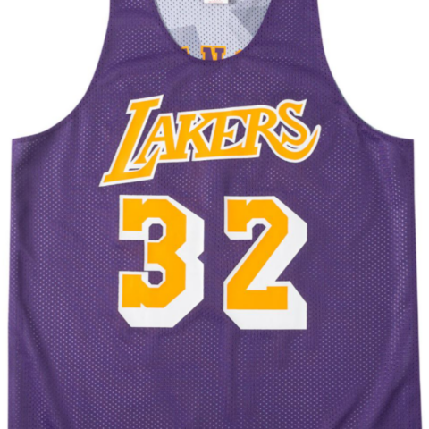 Mitchell Ness Basketball Jersey Unisex Purple