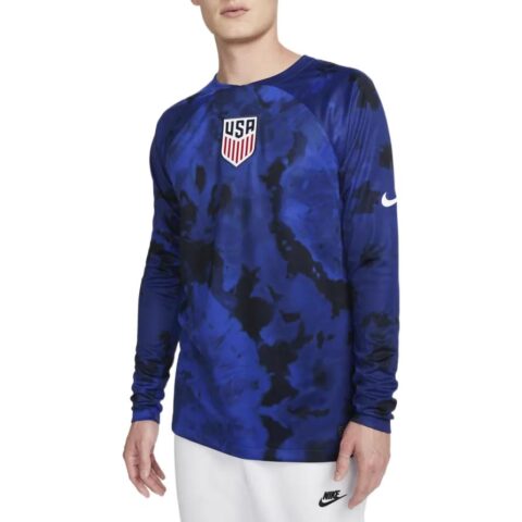 Nike Soccer Jerseys Men’s Blue Moderate Straight Fit