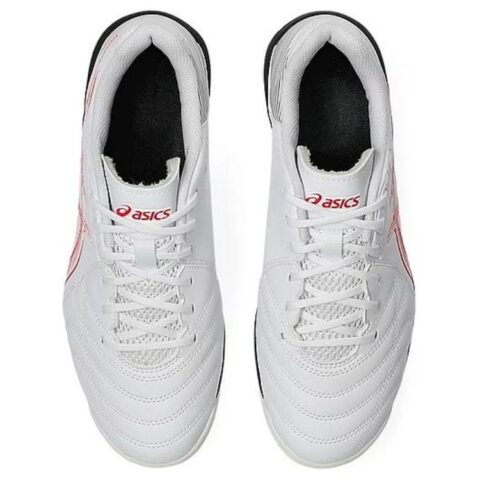 ASICS Calcetto Soft And Comfortable TF Turf Abrasion Resistant Soccer Shoes Unisex White Wide Fit