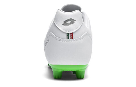 LOTTO FG Firm Ground Firm Ground Cushioning Slip Resistant Cushioning Slip Resistant Soccer Shoes Men’s Black White